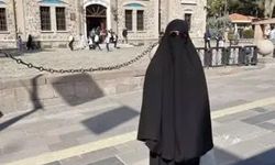 Ankara'da çarşafla gezen erkek, adli kontrolle serbest bırakıldı