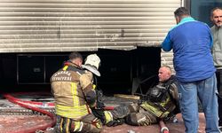 Ankara'da maket imalathanesinde yangın