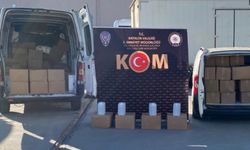 Antalya'da 14 bin 884 litre sahte alkol ele geçirildi