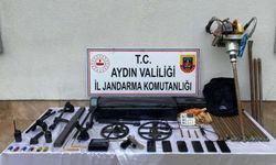 Aydın'da sit alanında kaçak kazıya 6 gözaltı