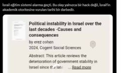 Ayyıldız Tim, İsrailli profesörün hesabını hackledi