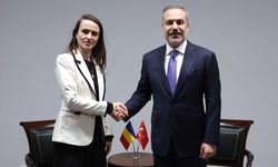 Bakan Fidan, Romanya Dışişleri Bakanı Toiu ile görüştü