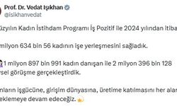 Bakan Işıkhan: İş Pozitif ile 1,6 milyon kadının işe yerleşmesini sağladık