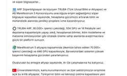 Bakan Kacır: Süper bilgisayar kapasitesiyle bilim ve mühendislik alanında yenilikçi projelere ivme kazandırıyoruz