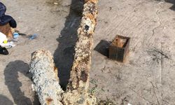 Çanakkale'de balıkçıların ağına 3 tonluk çapa takıldı / Video eklendi