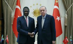 Cumhurbaşkanı Erdoğan, Güney Afrika Cumhurbaşkanı Yardımcısı Mashatile'yi kabul etti