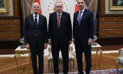 Cumhurbaşkanı Erdoğan, İtalya Milli Hidrokarbon Ajansı Başkanı Descalzi'yi kabul etti