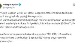 Cumhurbaşkanı Erdoğan'dan CHP'li Başarır'a tazminat davası