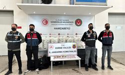 Edirne Hamzabeyli Gümrük Kapısı'nda 105 kilo esrar ele geçirildi / Ek fotoğraflar