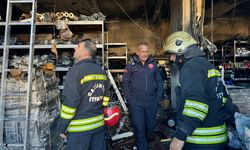 Gaziantep'te hırdavat dükkanında çıkan yangın söndürüldü