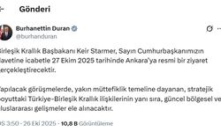 İngiltere Başbakanı Starmer, yarın Ankara'ya gelecek
