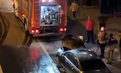 İstanbul - Avcılar D-100 yan yolda otomobil alev aldı