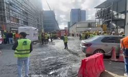 İstanbul- Bahçelievler'de inşaatın yük asansörü düştü; yaralılar var -1