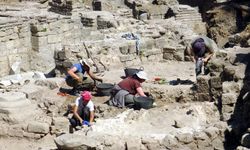 İstanbul- Bathonea Antik Kenti kazılarında atölyeler ortaya çıkarıldı