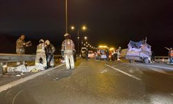 İstanbul - Beykoz'da servis minibüsü devrildi: 3 yaralı