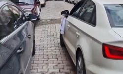 İstanbul - Gaziosmanpaşa'da apartmandan atılan çöp düğün konvoyundaki aracın camını patlattı