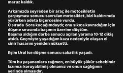İstanbul- Kadıköy'de oyuncu İrem Helvacıoğlu motosiklet kazasında yaralandı