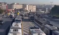 İstanbul- Sefaköy'de metrobüs kazası -1