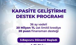 Kapasite Geliştirme Destek Programı 3'üncü başvuru dönemi başladı
