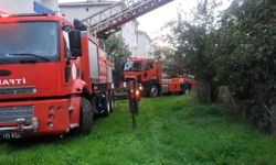 Kastamonu'da balkona bırakılan köz nedeniyle çıkan yangın söndürüldü