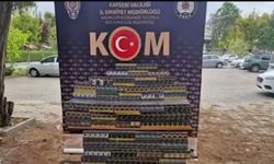Kayseri'de 4 bin 210 paket gümrük kaçağı sigara ele geçirildi