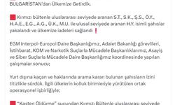 Kırmızı bültenle ve ulusal seviyede aranan 10 suçlu Türkiye'ye getirildi