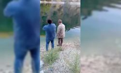 Malatya'da amatör balıkçının oltasına 32 kiloluk turna balığı takıldı