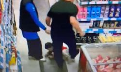 Markette çocuğunu teklemeyen babaya gözaltı
