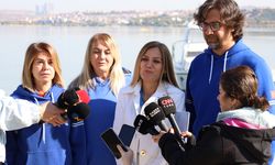 Mogan Gölü'nde yelken etkinliği