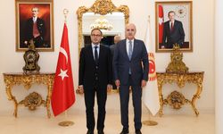 Numan Kurtulmuş, TÜRKPA Genel Sekreteri Hasan'ı kabul etti
