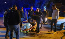 Otomobil ile motosiklet çarpıştı: 1 yaralı