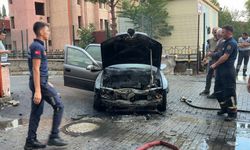 Otomobili alev alan sürücü: Yangın, tıbbi oksijen dolum yapıldığı anda çevreye yayılan gaz nedeniyle çıktı