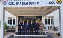 Özel Harekat polisleri, dualarla Suriye görevine uğurlandı