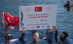 Şahika Ercümen'den cumhuriyetin 102'nci yılı ve Gazze için yeni dünya rekoru