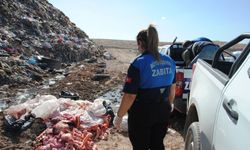 Şanlıurfa'da 1 ton bozuk et ele geçirildi