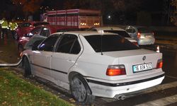 Sivas'ta 5 otomobilin karıştığı zincirleme kazada 1 yaralı