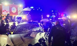 Tekirdağ'da 2 otomobil çarpıştı: 4 yaralı