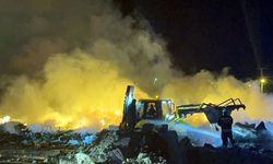 Tekirdağ'da hurdalıkta yangın