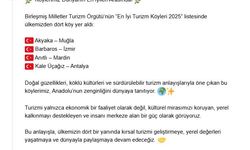 Türkiye'den 4 köy, BM'nin 'En İyi Turizm Köyleri 2025' listesinde