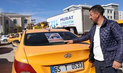 Van'da taksicilerden Rojin için kornalı eylem
