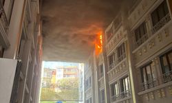Yalova'da 5 katlı otelin makine dairesinde yangın
