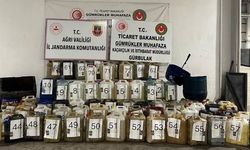 Yolcu otobüsünde 1 ton 167 kilogram sıvı metamfetamin ele geçirildi