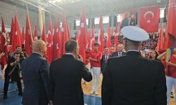 Zonguldak'ta su gösterili 29 Ekim kutlaması