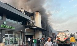 Adana'da 3 katlı hırdavat dükkanında yangın (2)