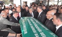 AK Parti Sözcüsü Çelik, dayısının cenaze törenine katıldı