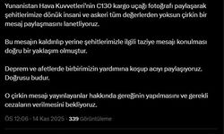 AK Parti'li Çelik: Yunanistan Hava Kuvvetleri'nin paylaşımını lanetliyoruz