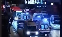 Ankara'da otomobil durağa daldı: 6 yaralı; kaza anı kamerada