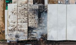 Antalya'da paketleme fabrikasında yangın / Ek fotoğraflar