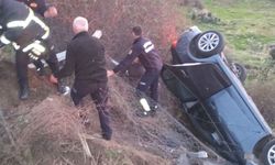 Aydın'da otomobil devrildi: 6 yaralı