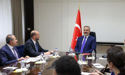 Bakan Fidan, MÜSİAD Genel Başkanı Özdemir'i kabul etti